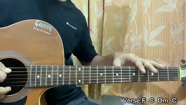 The Rose Song - Olivia Rodrigo(HSMTMTS) // Easy Guitar Tutorial, Lesson, Chords+How to play смотреть онлайн