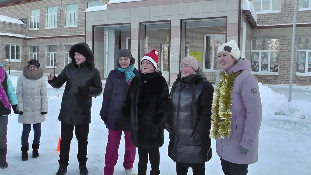 Новогодние "Веселые старты" смотреть онлайн