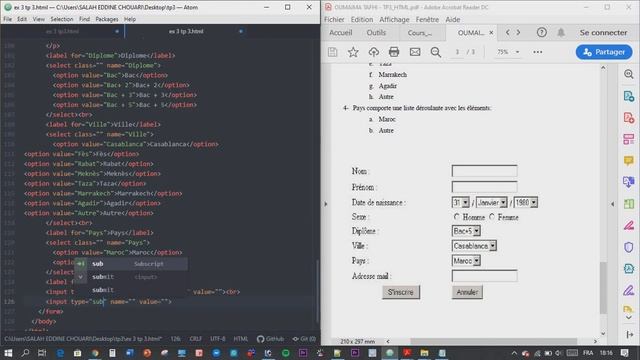 Part 4 informatique html/CSS tp 3 смотреть онлайн