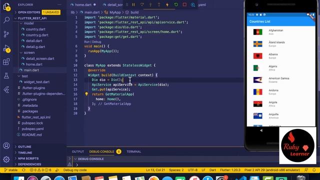 @3 Flutter Rest API with Retrofit သင်ခန်းစာ[Logging Interceptor] смотреть онлайн