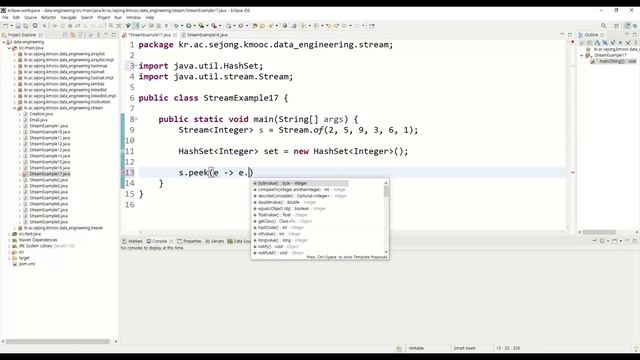 데이터 분석 11강 - Stream에서 활용하는 Functional Interface - peek смотреть онлайн