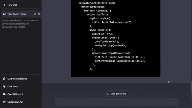 Build a Flutter Todo App in 1 minute using ChatGPT #openai #chatgpt смотреть онлайн