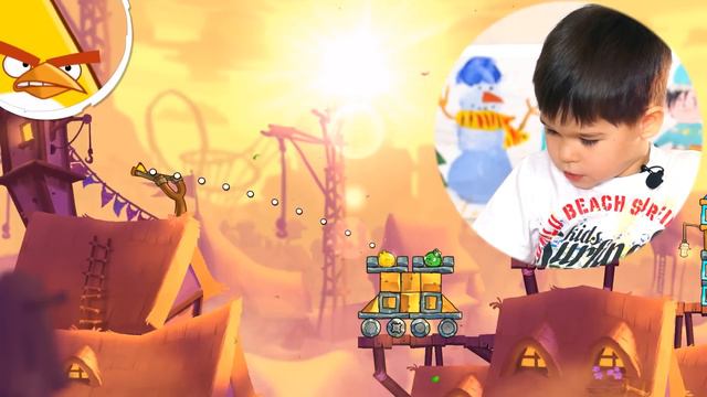 Angry birds 2 gameplay на #ЭрикШоу смотреть онлайн