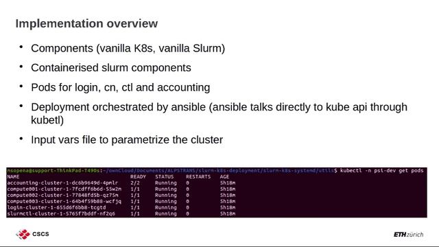2023 Swiss Conference: Mimic HPC Workloads in Kubernetes смотреть онлайн