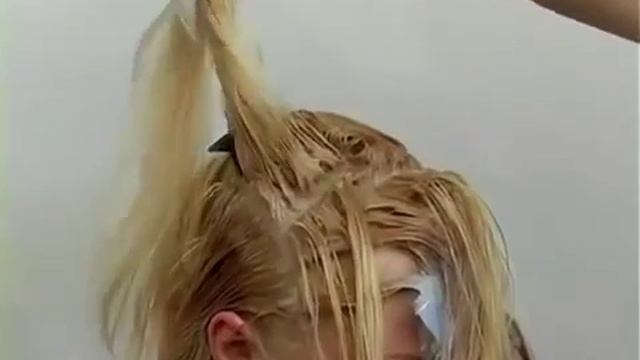 Колорирование на светлые и белые волосы смотреть онлайн