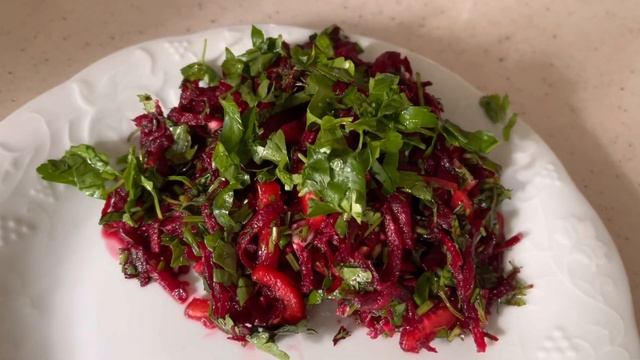 Салат из сырой СВЕКЛЫ за 5 минут смотреть онлайн