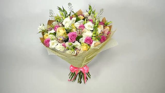 Букет "Для прекрасной леди!" смотреть онлайн