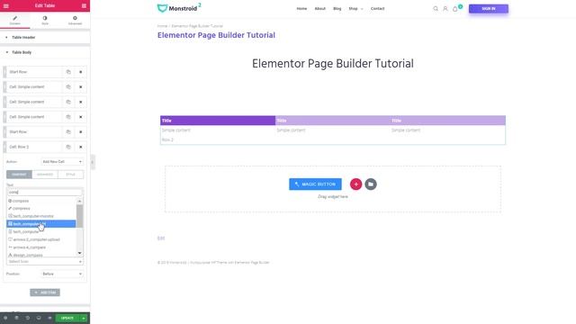 How to Create Tables with Elementor Table Widget. JetElements Tutorial смотреть онлайн