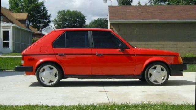 Dodge Omni GLH Turbo - Burnout - 1996 - Vintage Footage смотреть онлайн