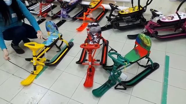 Снегокат Ника Twiny 1 смотреть онлайн