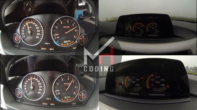 Stage 1 Tuning BMW 320D F31 B47D20 Efficient Dynamics Edition смотреть онлайн
