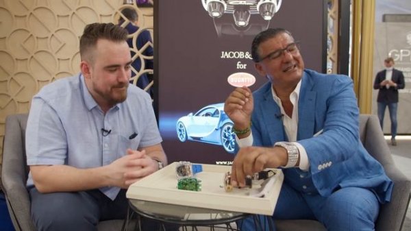 $15 Million Chat with Jacob Arabo of Jacob&Co @DubaiWatchWeekChannel
