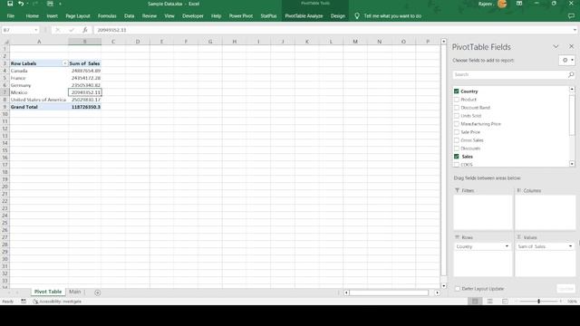 How to use Pivot Table (MS Excel) смотреть онлайн