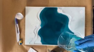 Лёд Байкала эпоксидной смолой