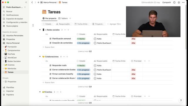 Cómo Organizo Mi Vida Con Notion | Productividad