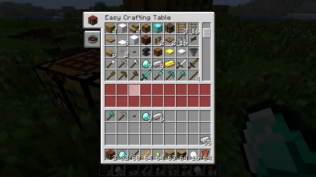 Minecraft моды - супер верстак, все крафты смотреть онлайн