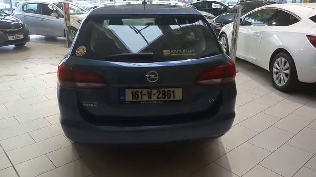 161W2861 - 2016 Opel Astra TOURER SC 1.6CDTI 110PS 22,995 смотреть онлайн