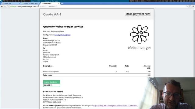 Kicked off Hiveage to make my own B2B billing system смотреть онлайн