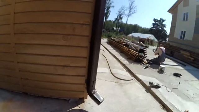 Монтаж водостоков. Часть2 смотреть онлайн