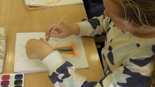 Рисуем осень смотреть онлайн