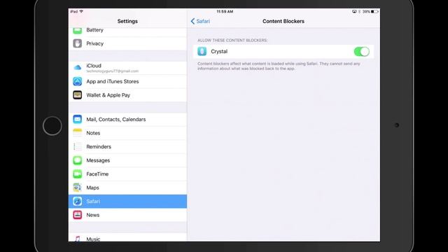 How To Setup Ad Blocker On iPhone and iPad - iOS9 Tutorial смотреть онлайн