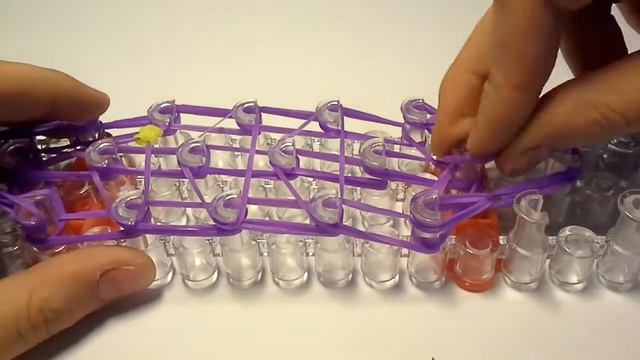 Урок N°7 Перпл Гай на карандаш на станке rainbow loom||Rainbow Loom|| смотреть онлайн