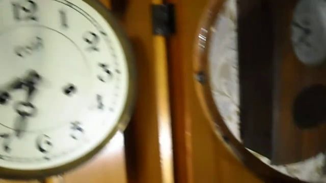 Большие настенные часы ОЧЗ СССР 1963 г. с боем СССР смотреть онлайн