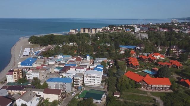 "Рыбацкий поселок"- полет .?ЛАЗАРЕВСКОЕ СЕГОДНЯ?СОЧИ. смотреть онлайн