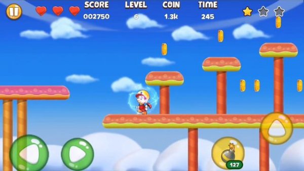 Super Matino - Adventure Game | World 1 | Stage - 1 to 10
