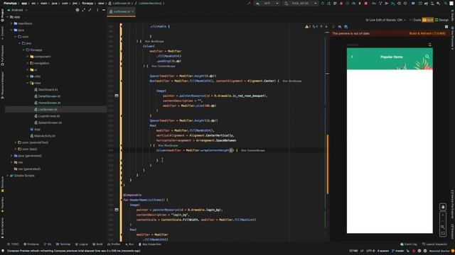 Real Project with Jetpack Compose | speed code | Part 3 смотреть онлайн