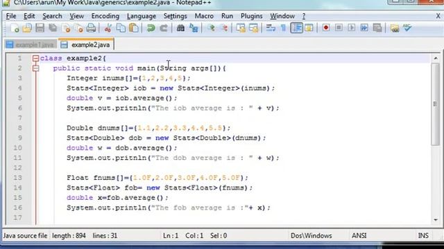 Learn Java in Hindi 41 B Generic Methods and Wildcard Arguments смотреть онлайн