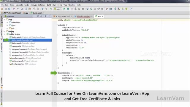 How To Parse JSON On Android Using GSON and Volley? смотреть онлайн