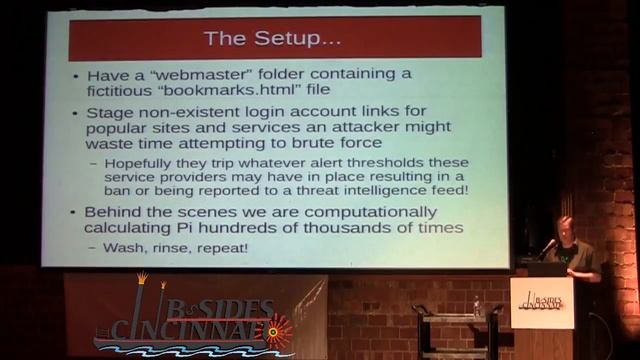 BSides Cincinnati 2018 - 4:00 PM - Matt Scheurer - Active Defense - Threat actors hack themselves! смотреть онлайн