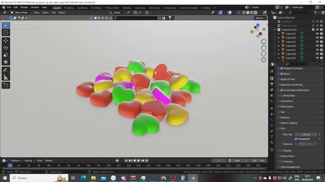 Мармелад в Blender | Eevee Render | Blender Tutorial