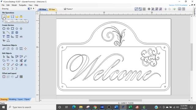 How To Import & Export SVG, PDG, DXF Files & Vectors in Vectric Vcarve & Aspire - Garrett Fromme смотреть онлайн