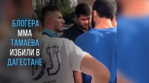 Популярного чеченского блогера ММА Тамаева избили в Дагестане за неправильную парковку