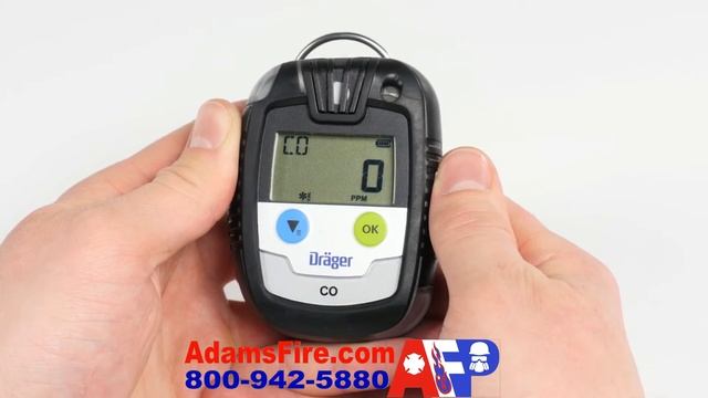 OPERATION Draeger Drager Dragger Pac 6000 6500 8000 8500 Gas Detector Monitor Adams Fire 800 942 58