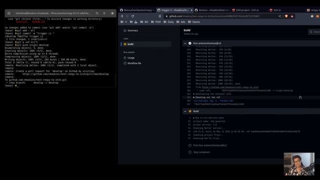 How to Use GitHub to Automatically Publish Your Renpy Game to Itch.io with Renpy-to-Itch (2023) смотреть онлайн