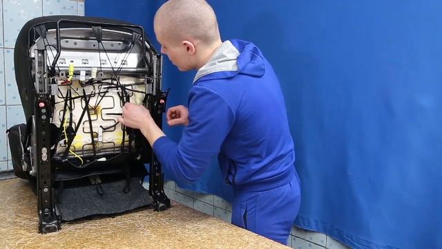 Как надеть авто чехлы на РАВ 4 Тойота. Авточехлы Senator Atlant смотреть онлайн