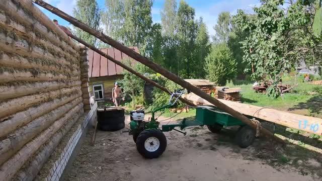 Строим дом ПОЧТИ В ДЕРЕВНЕ! Первый ФИЛЬМ!.mp4 смотреть онлайн