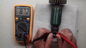 Проверка якоря двигателя, Как проверить болгарку