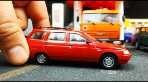 Машинка моделька ВАЗ 2111 универсал масштаб 1/43 Автолегенды №238 распаковка и обзор! Про машинки.