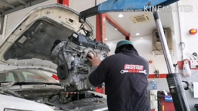 ... Install the new Engine to the body.ford Taurus..... смотреть онлайн