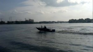 Лодка Днепр + мотор Ямаха 40 VEOS