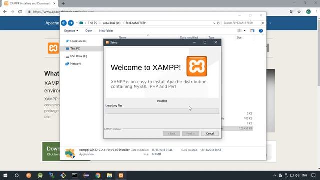 FlyExam - Install Aplikasi Ujian Online secara mandiri Menggunakan XAMPP pada Windows смотреть онлайн