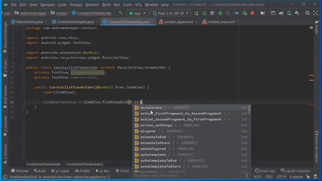 How to Create Contact list app with Recyclerview in 2020 Android Studio 4.0.1 смотреть онлайн