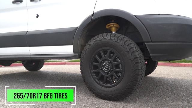 Best RWD Ford Transit Suspension Package! Ultimate UPGRADE Get's You 5" of Ground Clearance! смотреть онлайн