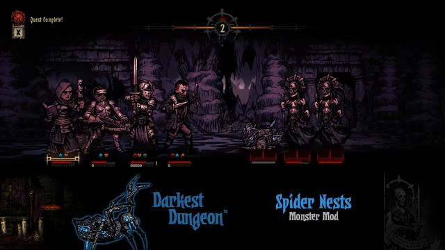 Spider Nests (Monster Mod) Preview, Darkest Dungeon™ смотреть онлайн