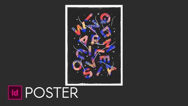 Adobe InDesign Tutorial: Creating a Poster смотреть онлайн