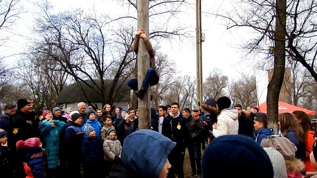 Масленица. Аккерман. Масленичный столб. Часть 2./Shrovetide. Akkerman. The ice pillar. Part 2. смотреть онлайн